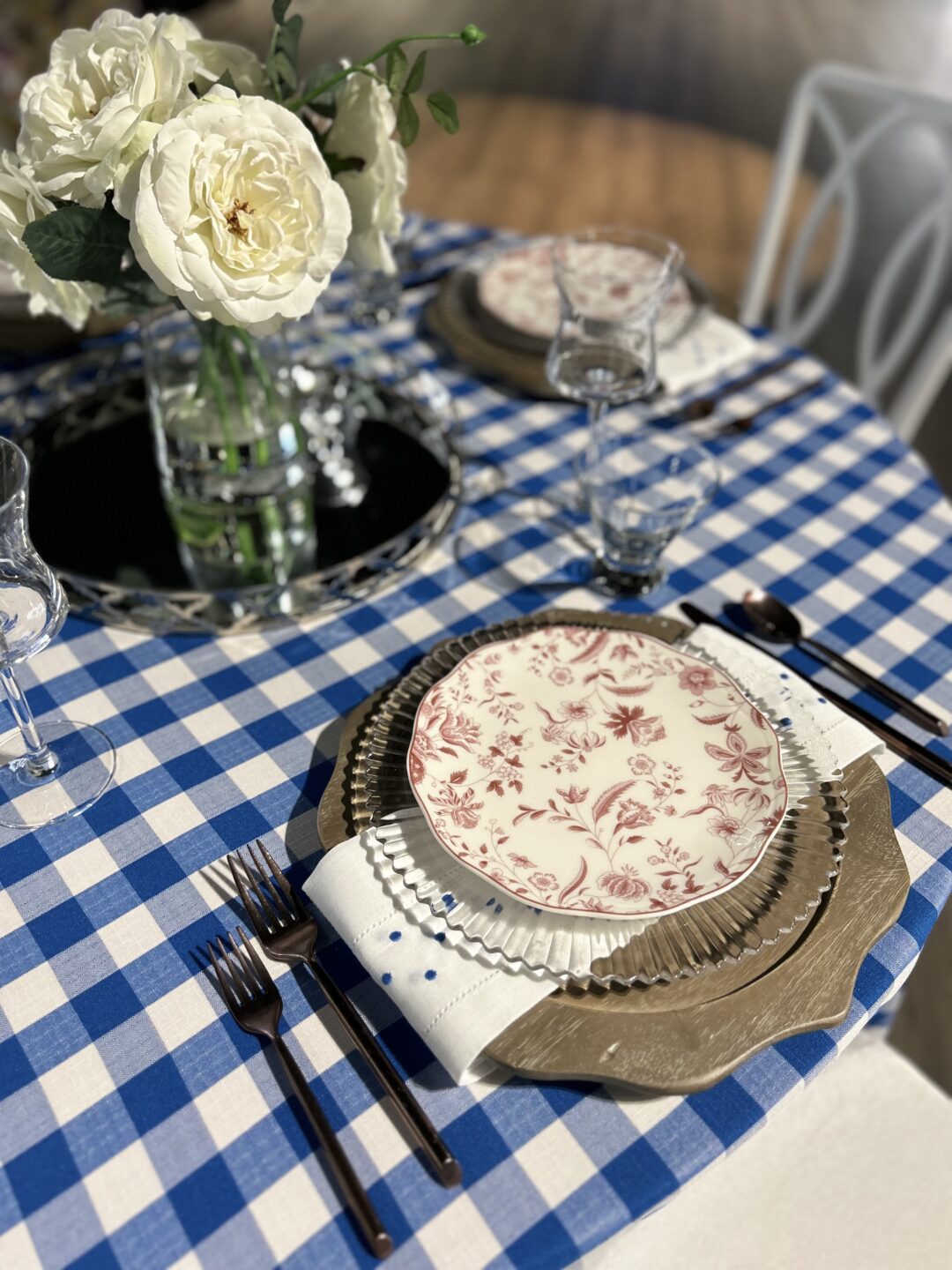 Select event group rental new americana inspired tablesetting 