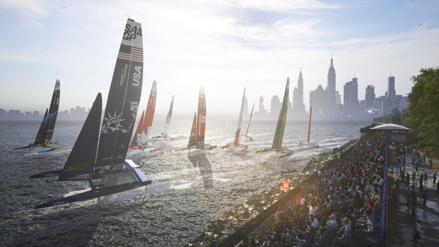sailgp byc rendering grandstand